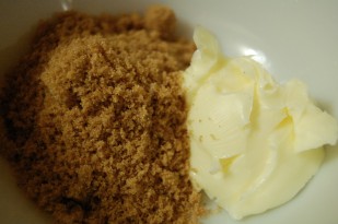 margarine and brown sugar